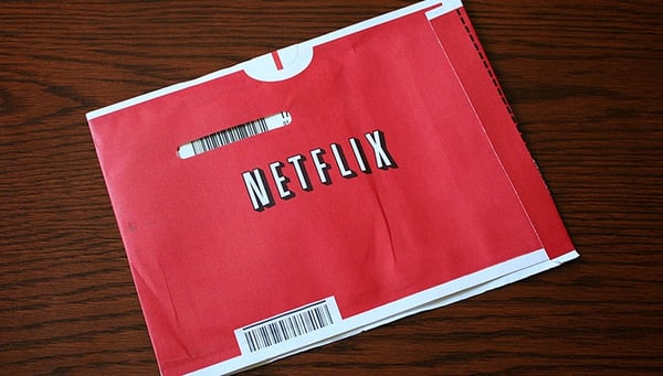 Red Netflix Envelope