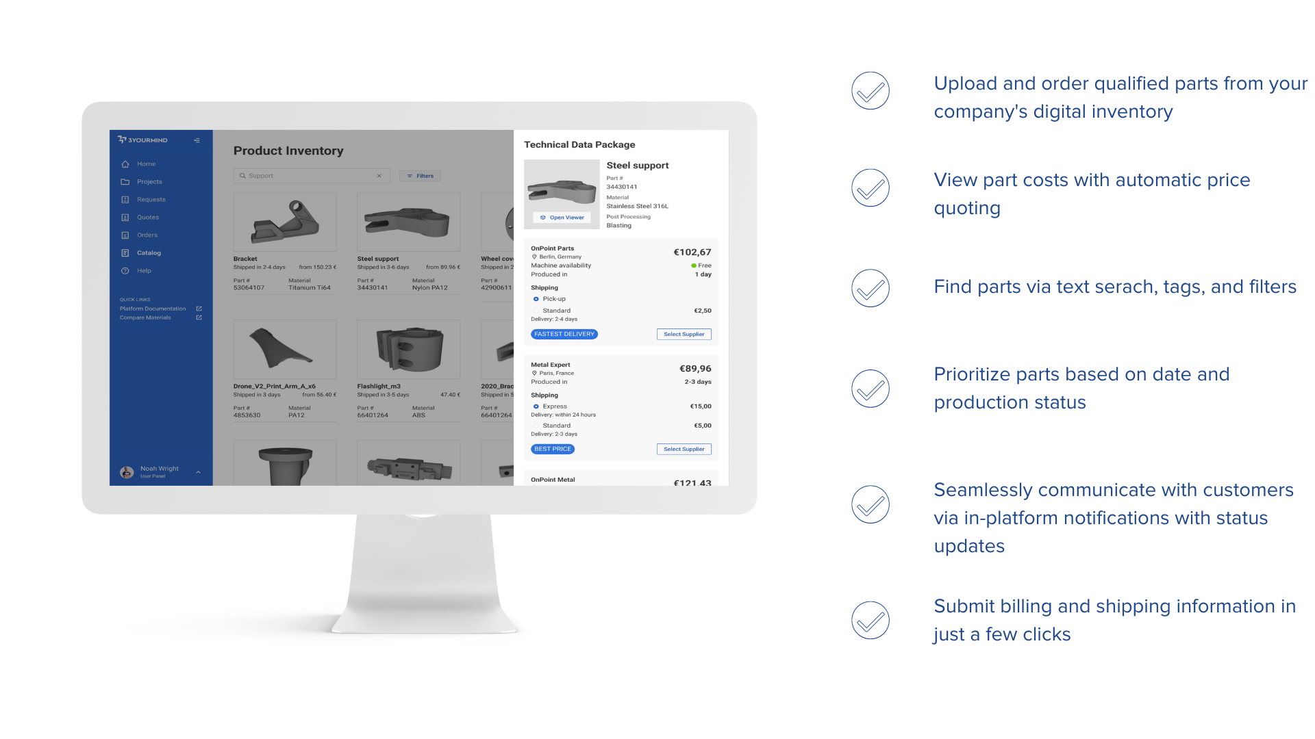 Digital Inventory - White Background