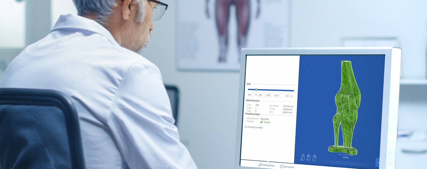 3d printing software for medical industry