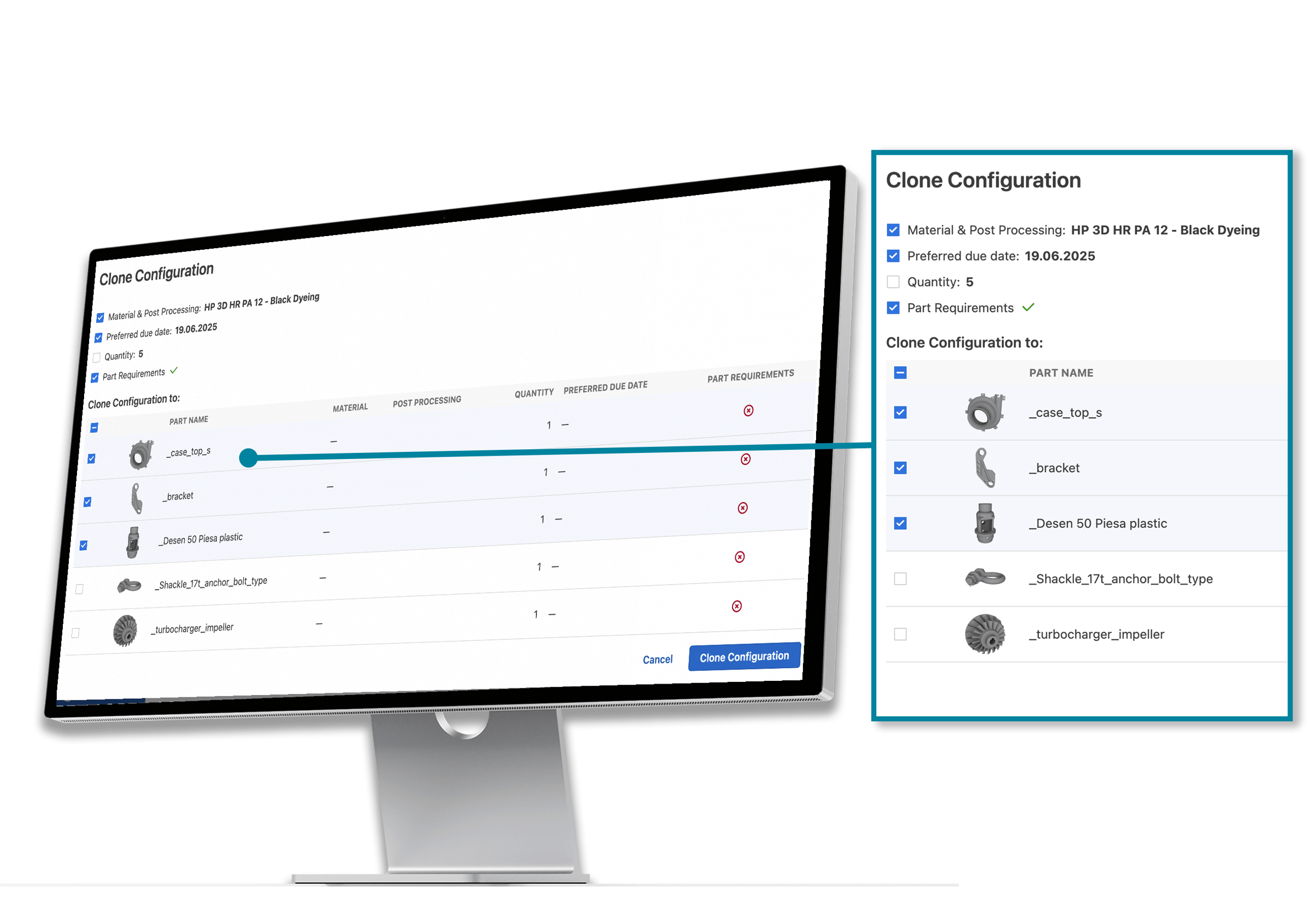 In 25.6, we introduced clone configuration, enabling users to configure ...