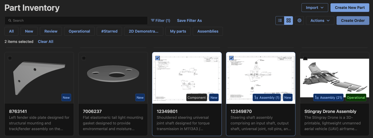 Order Parts Without CAD Files