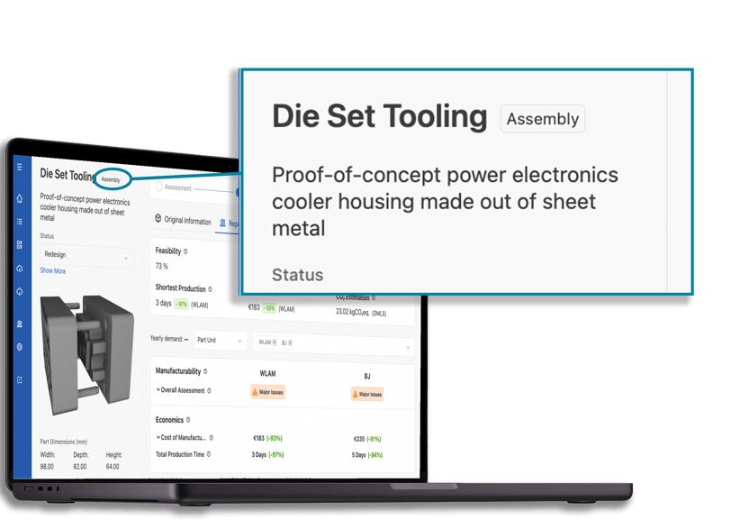 part identification assembly check